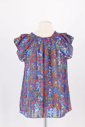 Blouse Ba&Sh Bleu en Synthétique