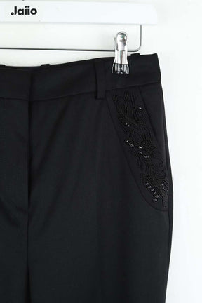 Pantalon droit The Kooples  Noir