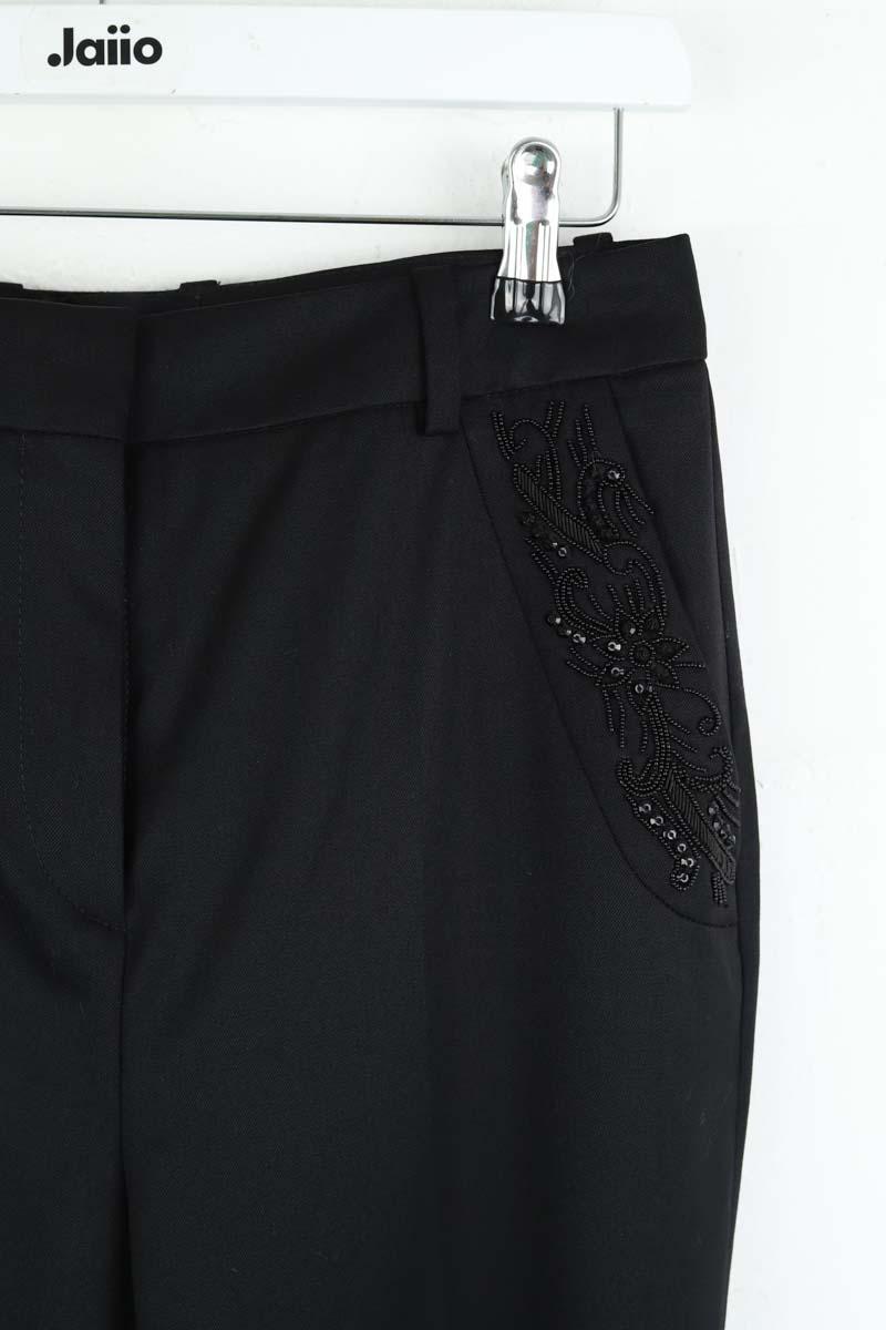 Pantalon droit The Kooples  Noir