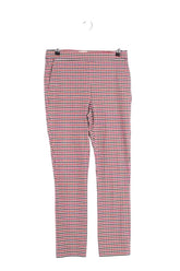 Pantalon droit Sézane Rouge en Synthétique, taille S - Seconde Main