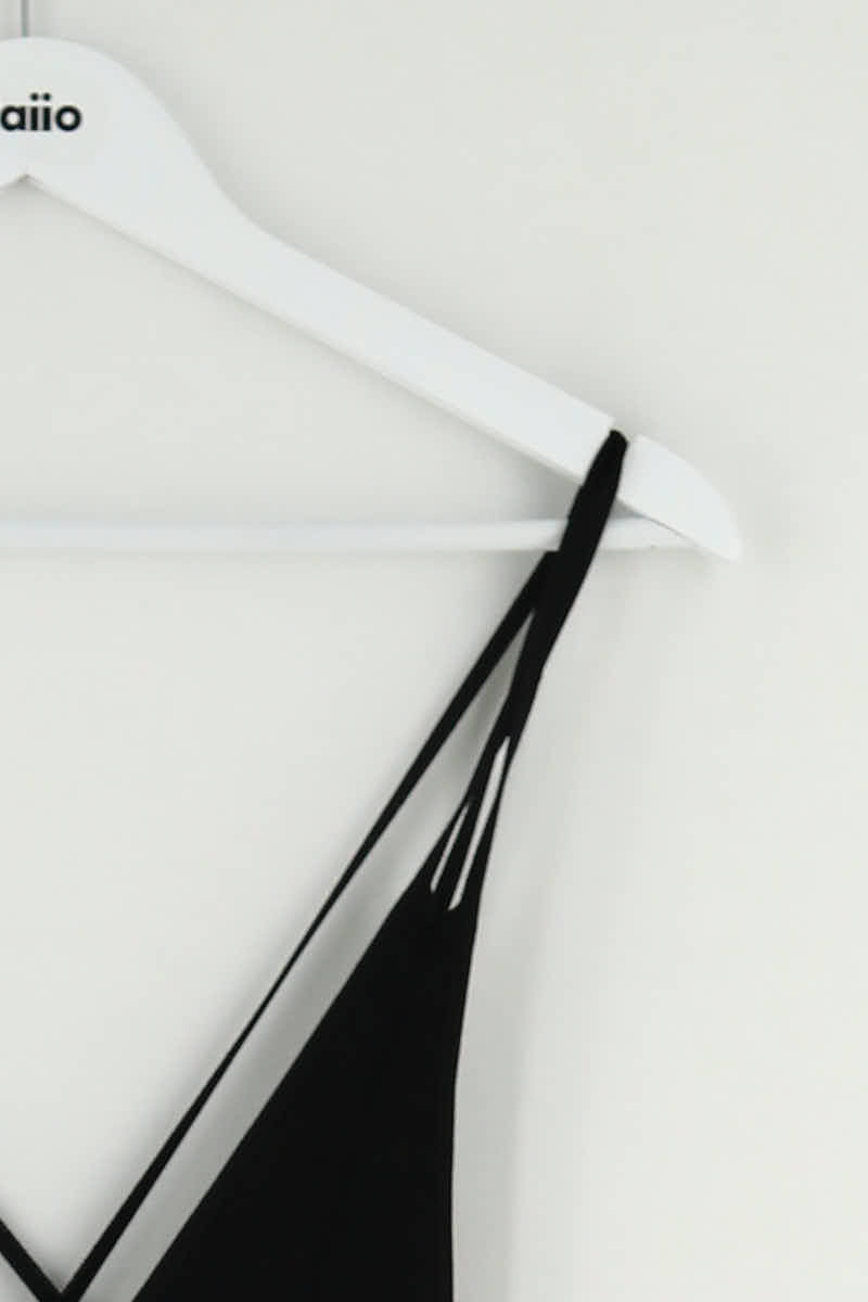 Robe Sandro Noir en Viscose