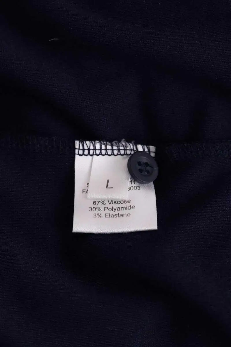 Polo Raf Simons Bleu en Viscose