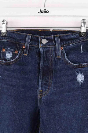 Jean droit Levi's 501 Bleu en Coton
