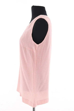 Top Fabiana Filippi Rose en Soie