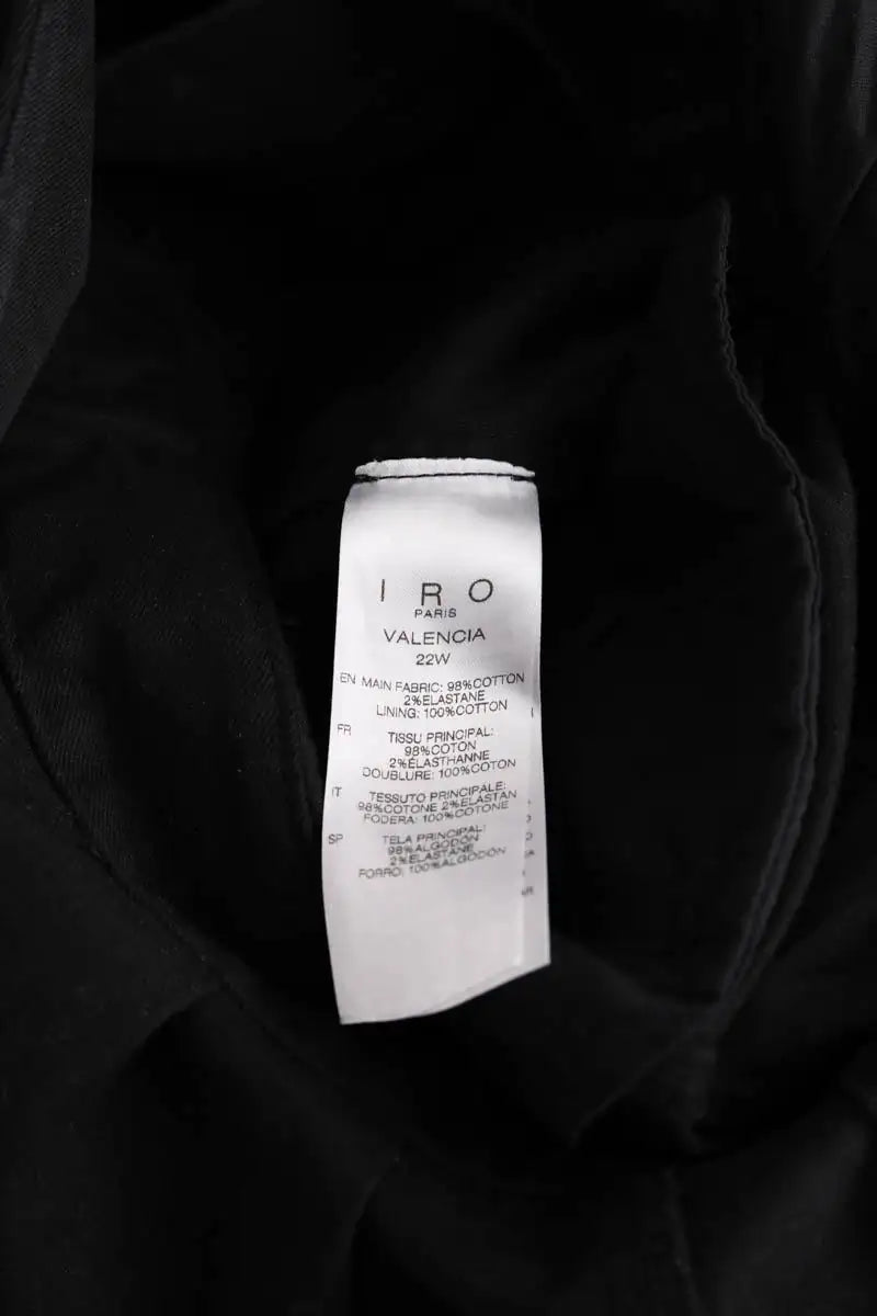Combinaison Iro Noir en Coton
