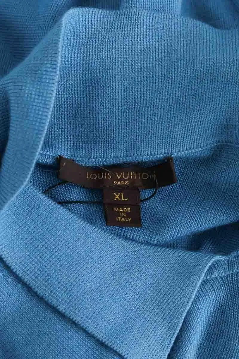 Pull Louis Vuitton Bleu en Cachemire