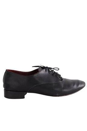 Chaussures à lacets Repetto Noir en Cuir, taille 38 - Seconde Main