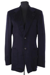 Veste Prada Marine en Cachemire, taille S - Seconde Main