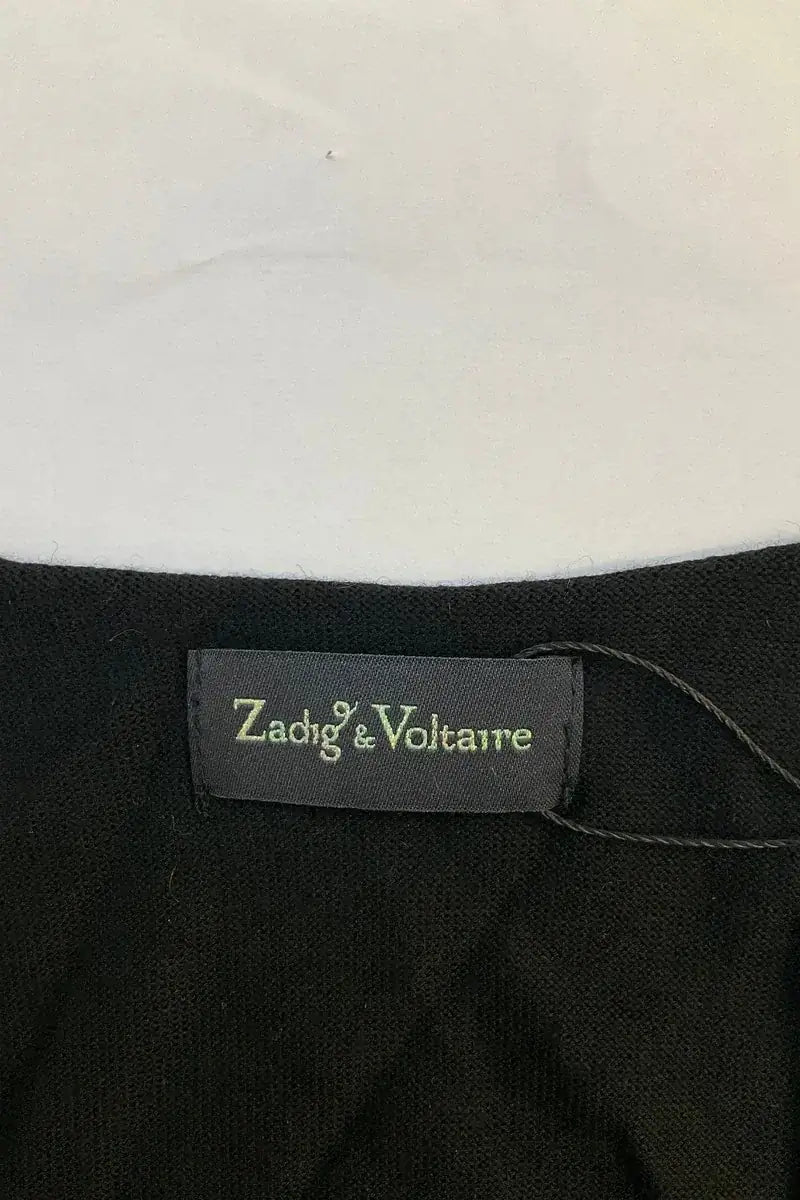 Top sans manche Zadig & Voltaire Noir en Laine