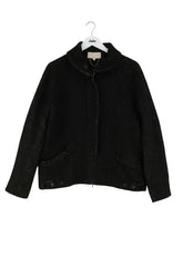 Veste Vanessa Bruno Noir en Coton, taille L - Seconde Main