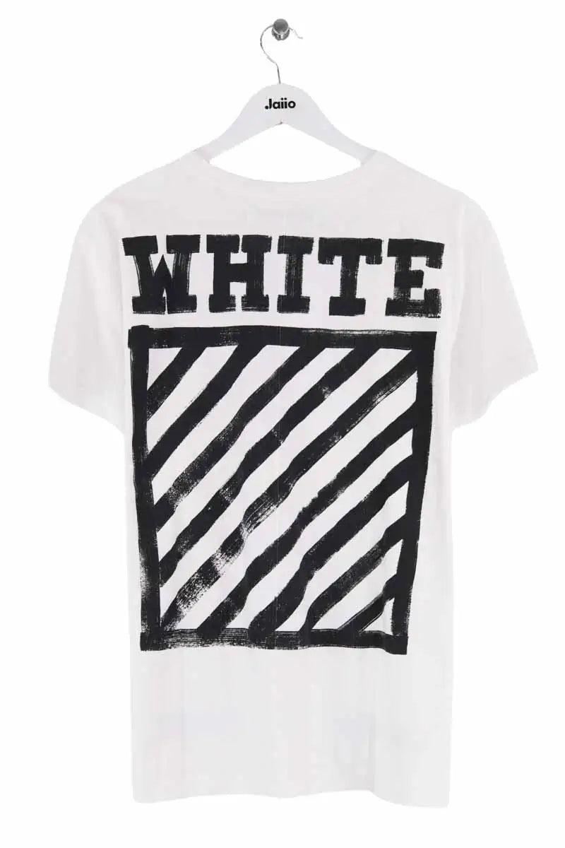 T-shirt Off White Blanc en Coton