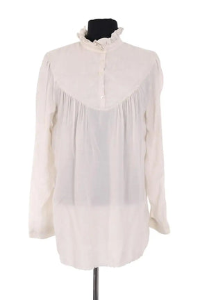 Blouse Raquel Allegra Blanc en Synthétique, taille XS - Seconde Main