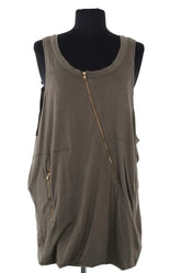 Robe Marc By Marc Jacobs Kaki en Coton, taille XS - Seconde Main