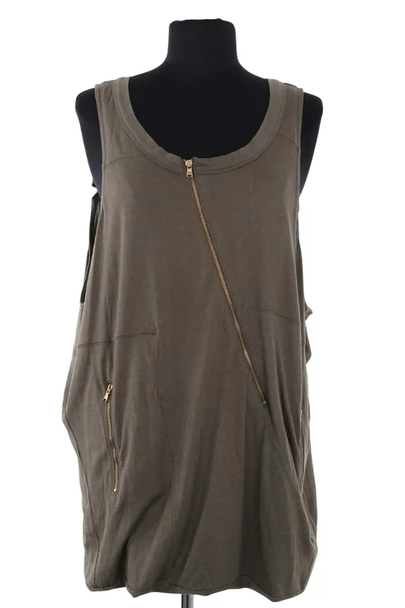 Robe Marc By Marc Jacobs Kaki en Coton, taille XS - Seconde Main
