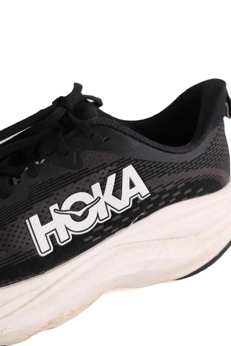 Baskets Hoka Noir en Cuir