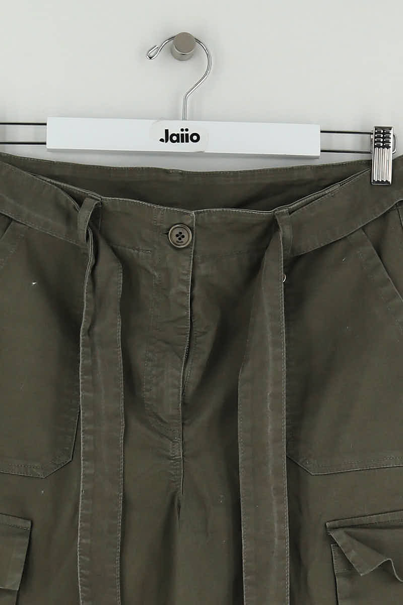 Pantalon large Liu Jo  Kaki