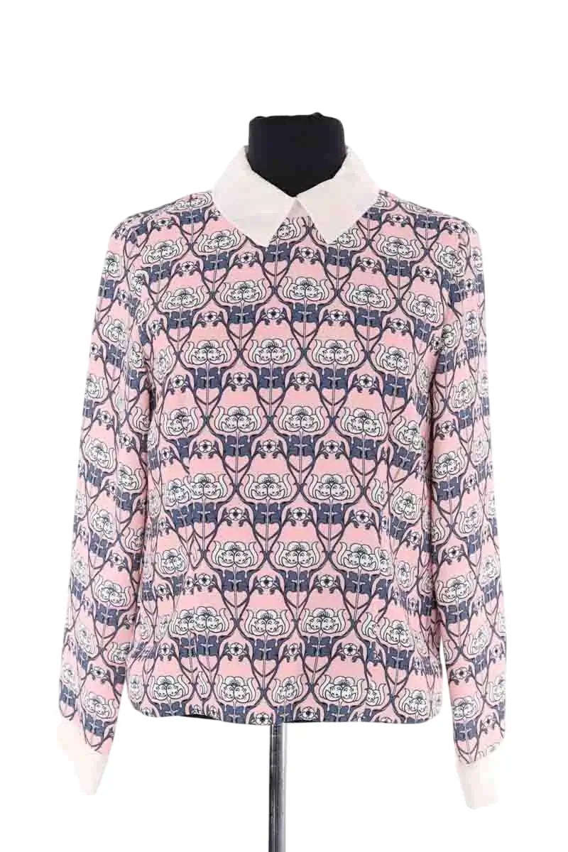 Blouse Paul & Joe Rose en Synthétique, taille XXS - Seconde Main