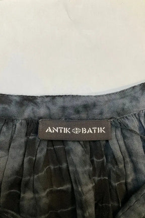 Blouse Antik Batik Gris en Coton