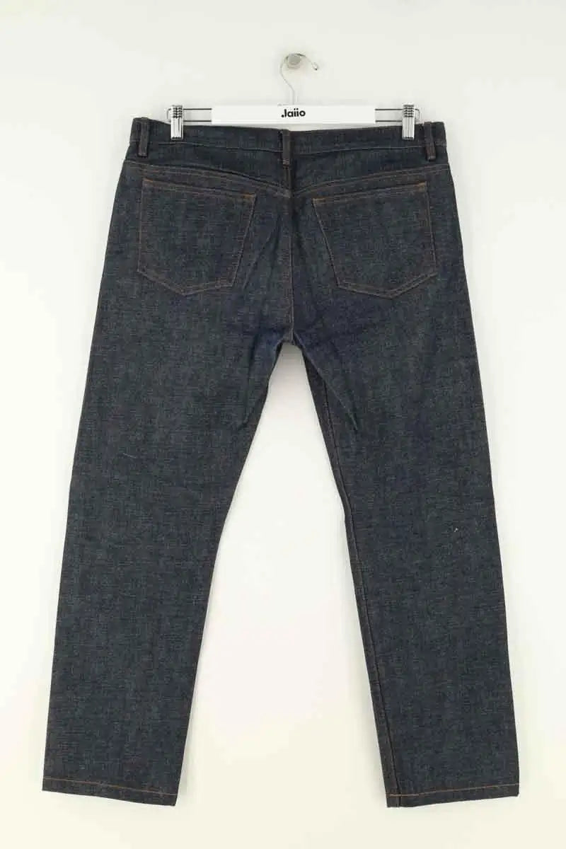 Jean droit APC Marine en Coton