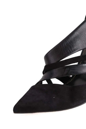 Talons Sergio Rossi Noir en Daim