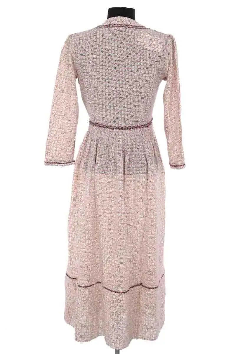 Robe Vanessa Bruno Ecru en Synthétique
