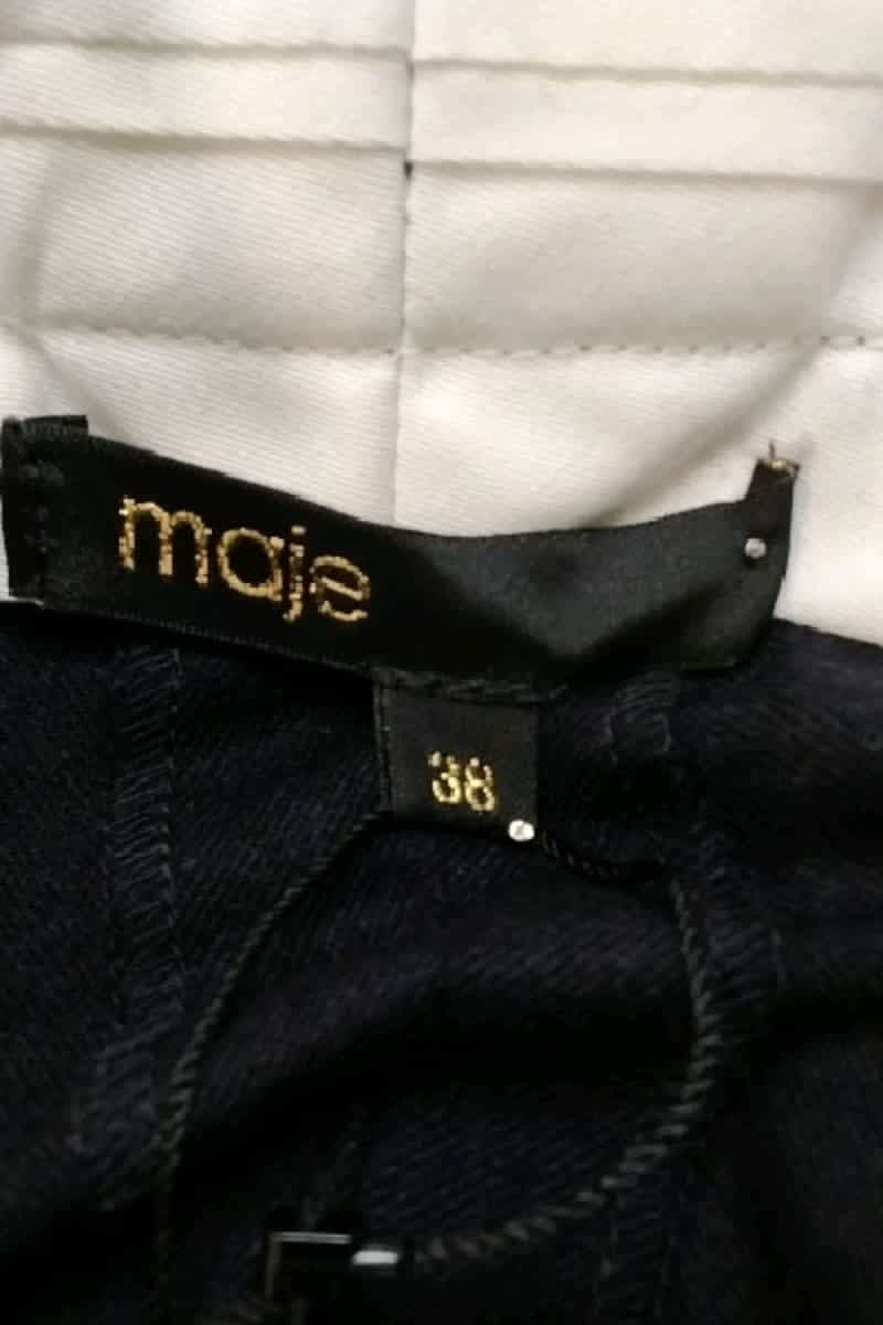 Pantalon slim Maje  Noir