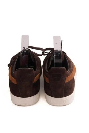 Baskets basses Puma Marron en Daim