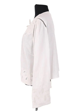 Blouse Sézane Blanc en Coton