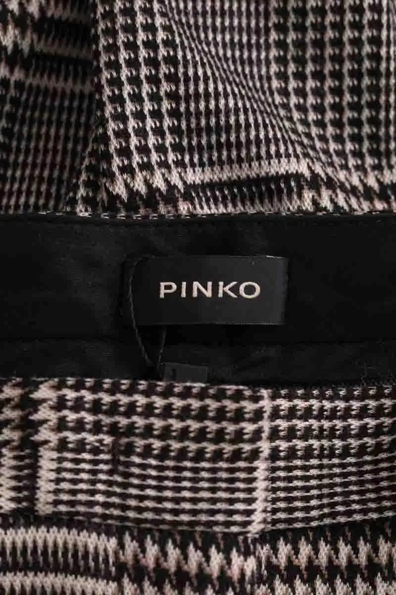 Pantalon Pinko Marron en Viscose