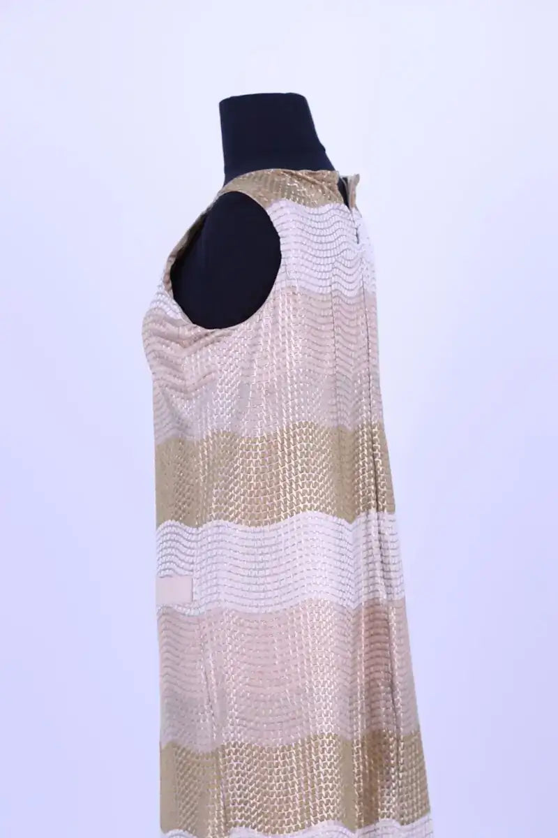 Robe Tara Jarmon Doré en Synthétique