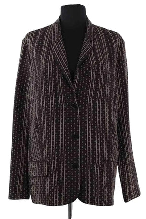 Veste Barbara Bui Noir en Soie, taille XXL - Seconde Main