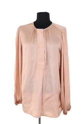 Blouse Raquel Allegra Rose en Viscose, taille XS - Seconde Main