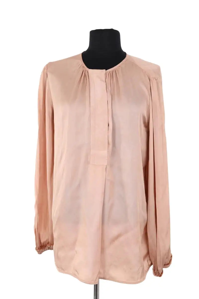 Blouse Raquel Allegra Rose en Viscose, taille XS - Seconde Main