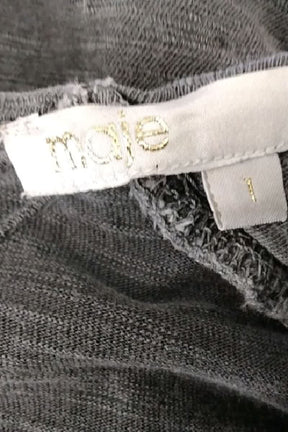 Robe Maje  Gris