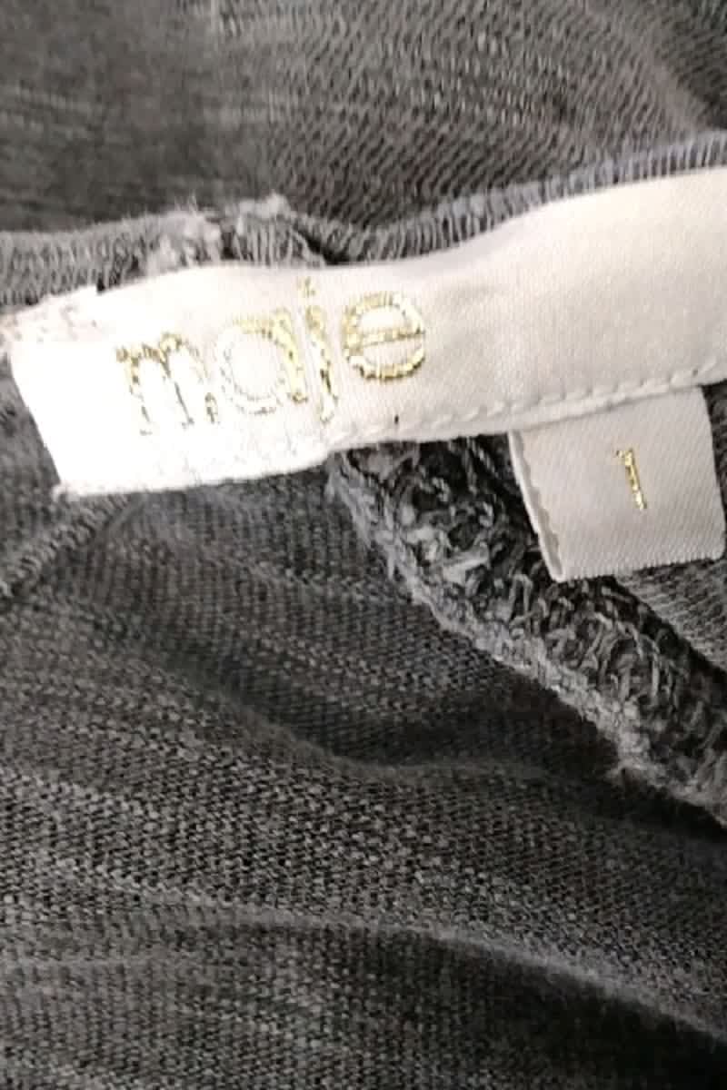 Robe Maje  Gris