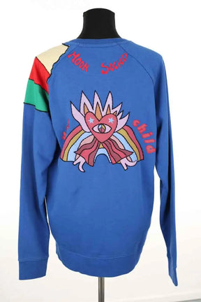 Sweatshirt Moon Society  Bleu