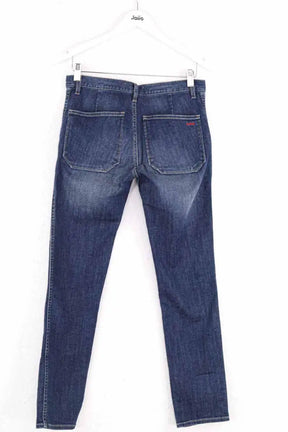 Jean droit Ba&Sh Bleu en Coton