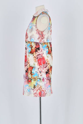 Robe Carven Multicolore en Coton