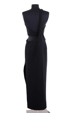 Robe Magda Butrym Noir en Viscose