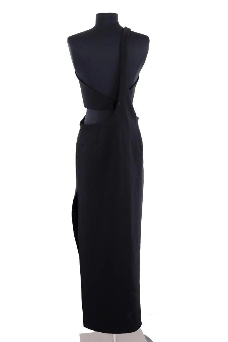 Robe Magda Butrym Noir en Viscose