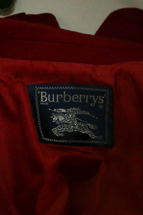 Blazer Burberry Rouge en Laine