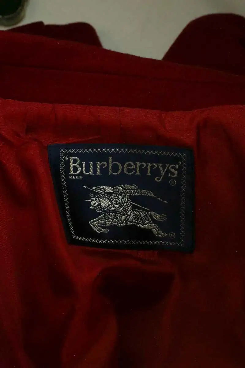Blazer Burberry Rouge en Laine