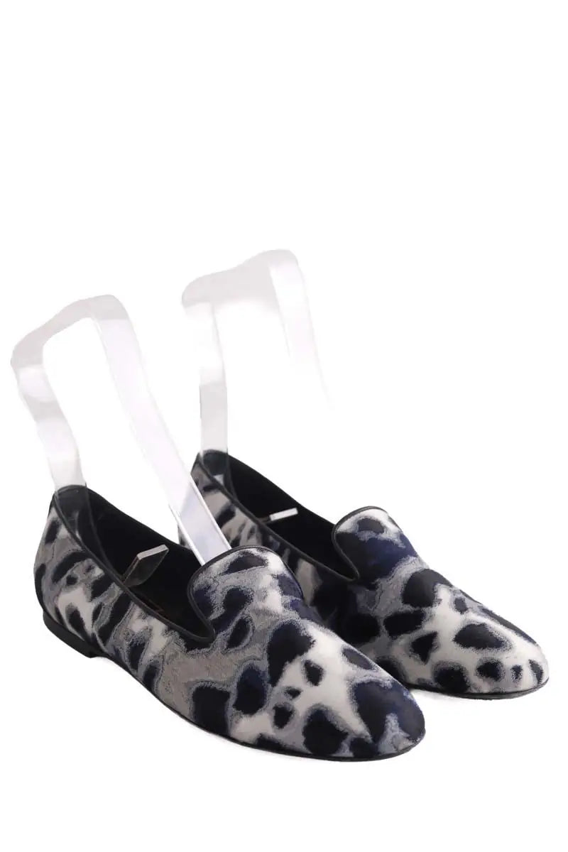 Ballerines Roger Vivier Bleu en Tissu