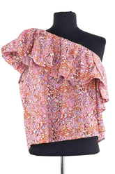 Blouse Vanessa Bruno Rose en Synthétique, taille L - Seconde Main