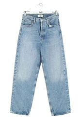 Jean large Agolde Bleu en Coton, taille S - Seconde Main
