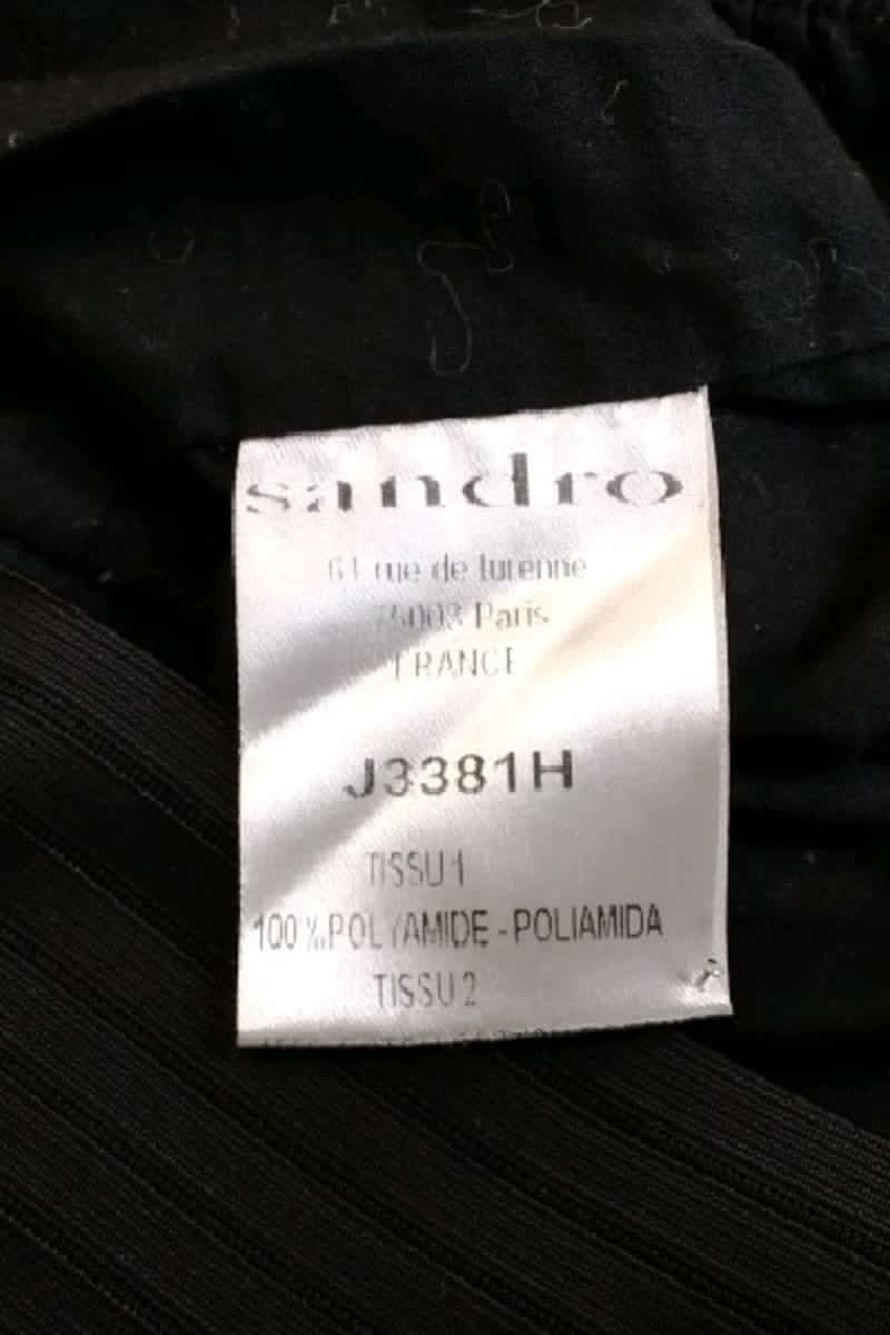 Mini jupe Sandro  Marine