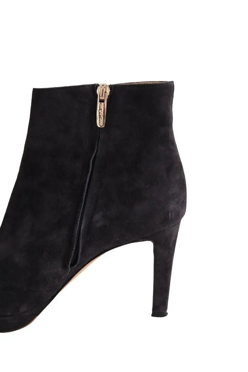 Boots Sergio Rossi Noir en Cuir
