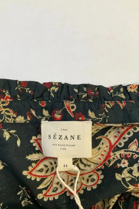 Robe Sézane Noir en Coton