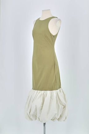 Robe Ganni  Kaki
