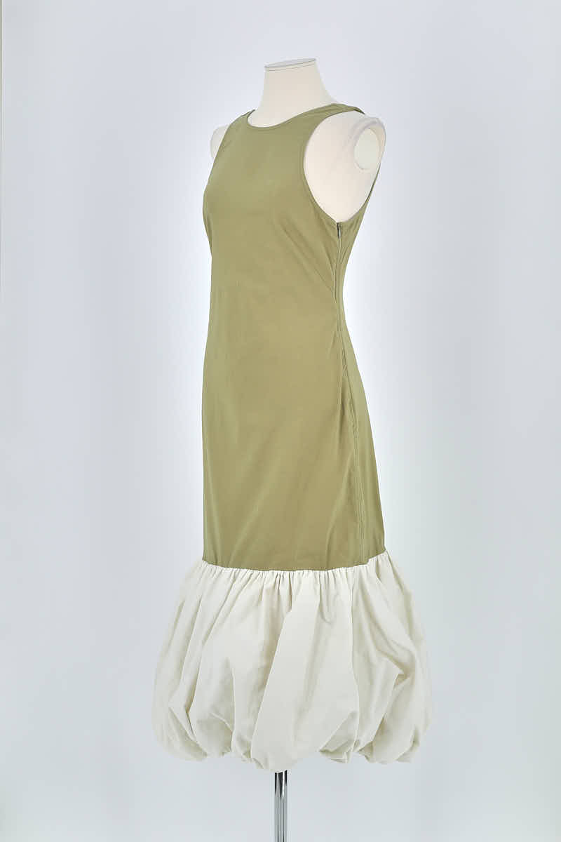 Robe Ganni  Kaki